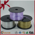 SGS Green Metalized Film Curly Ribbon of Gift Packaging for Thanksgiving